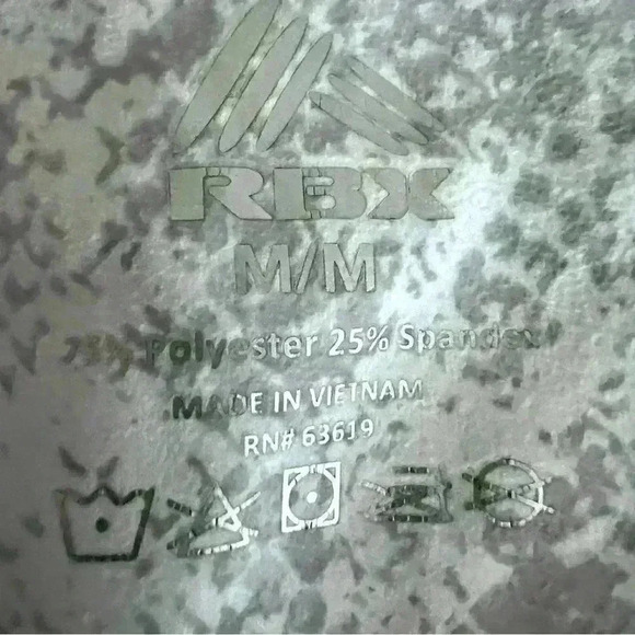 RBX Leggings Snakeskin Pattern, Side Pockets, Size M, EUC - Picture 4 of 4